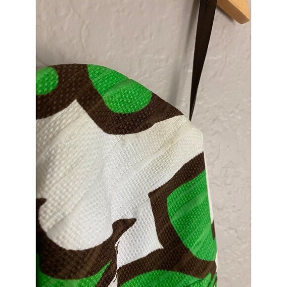 Milly Of New York Women's Green And White BodyCon Dress - 4 - Picture 2 of 12